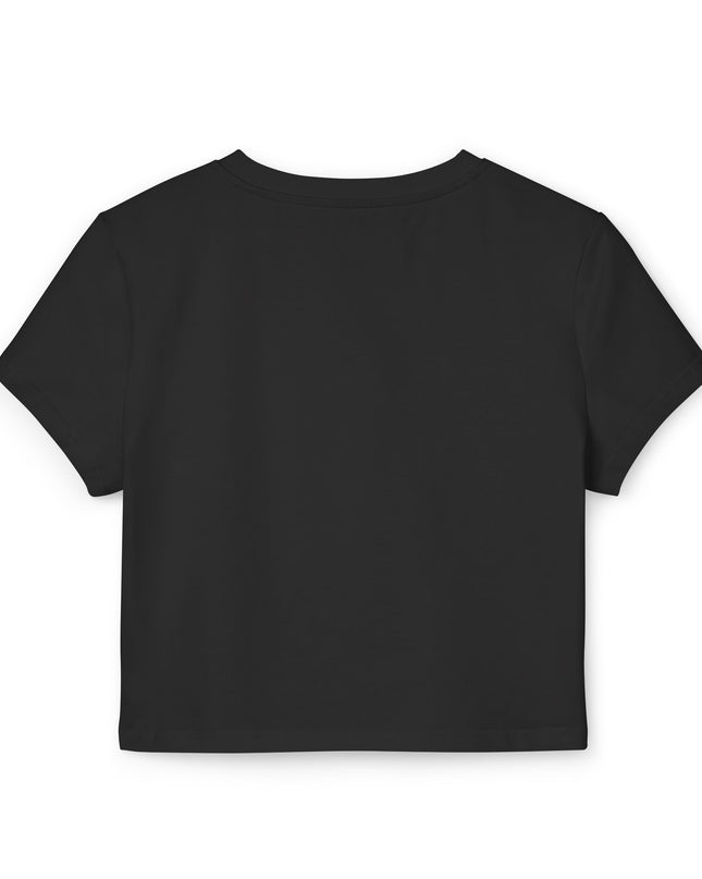 Main Character crop tee | Crop T-Shirt, retro script graphic