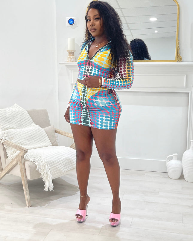 Spotlight Skirt Set