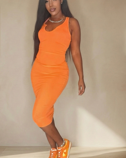 Sunset Serenade Summer Dress