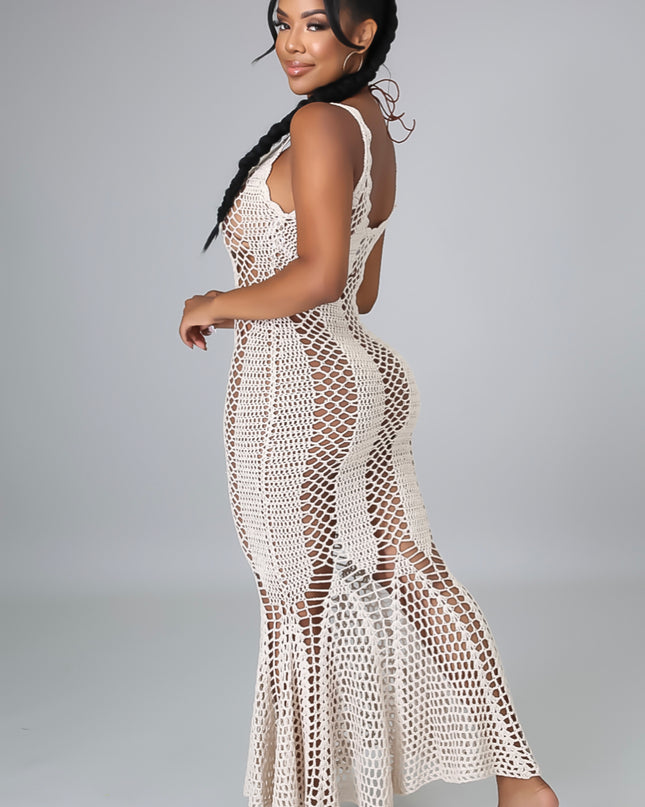 Shoreline Bliss Cover Up Nude