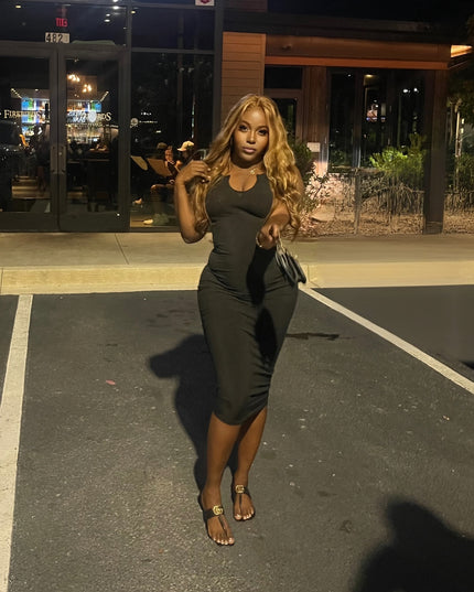 Noir Summer Dress