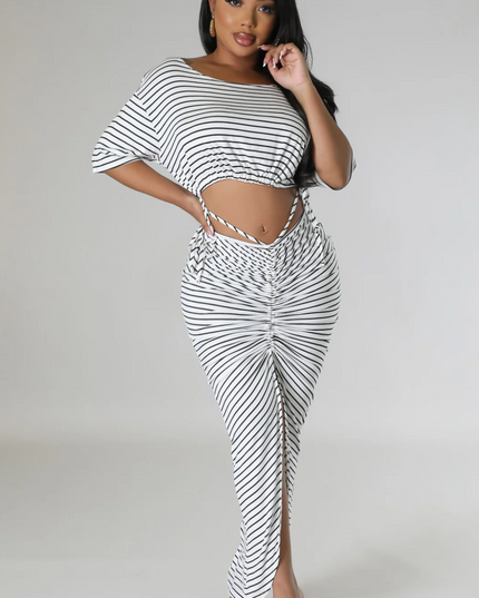 Drama Skirt Set