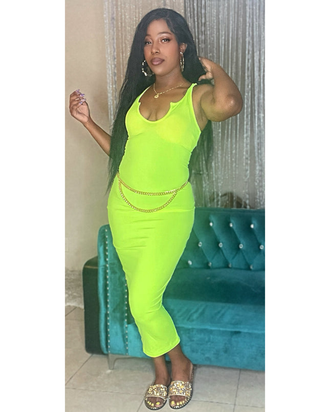 Lush Oasis Summer Dress