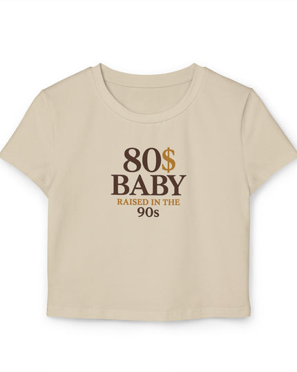 80s Baby Tee - Multi color