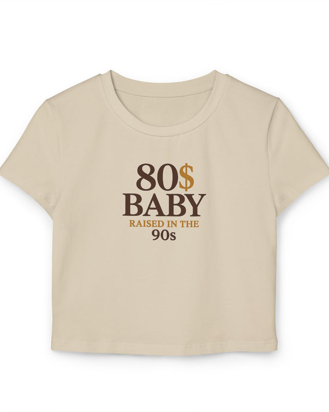 80s Baby Tee - Multi color