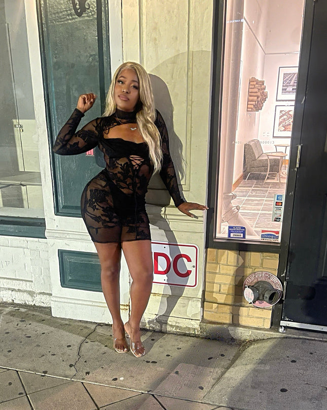 Laced Up Dress