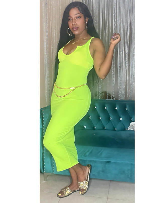 Lush Oasis Summer Dress