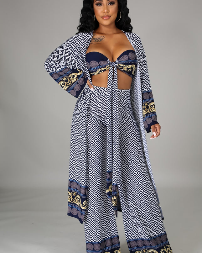 Kimono Pant Set