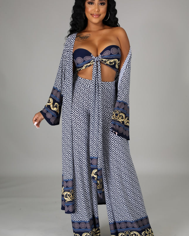 Kimono Pant Set