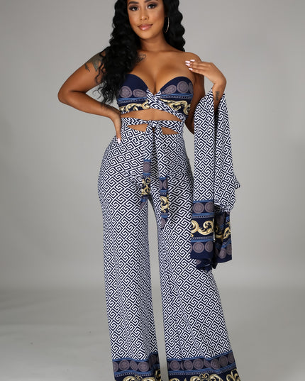 Kimono Pant Set