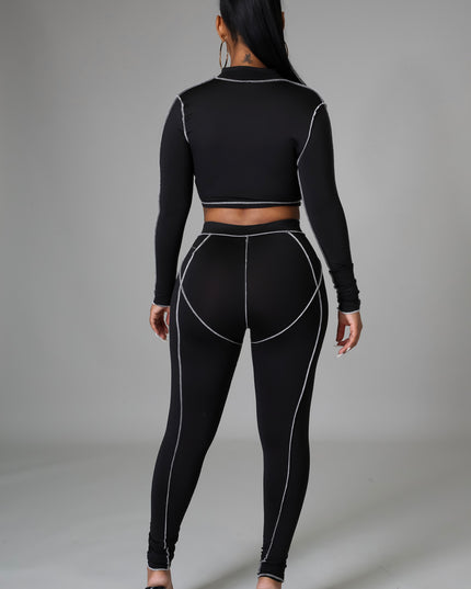 Peek-A-Boo Pant Set