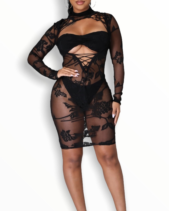 Laced Up Dress