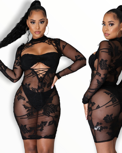 Laced Up Dress