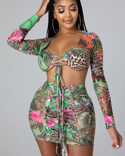 Hi-Tropix Skirt Set