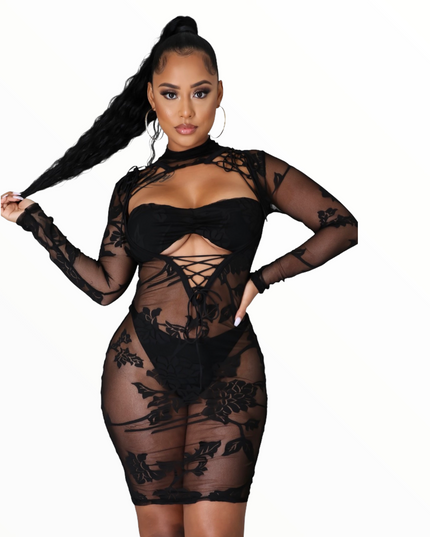 Laced Up Dress