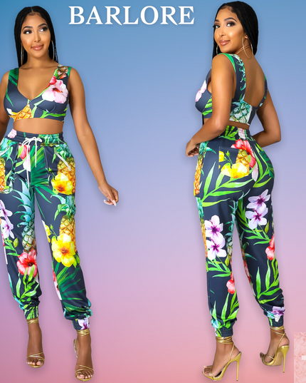 Paradise pants set