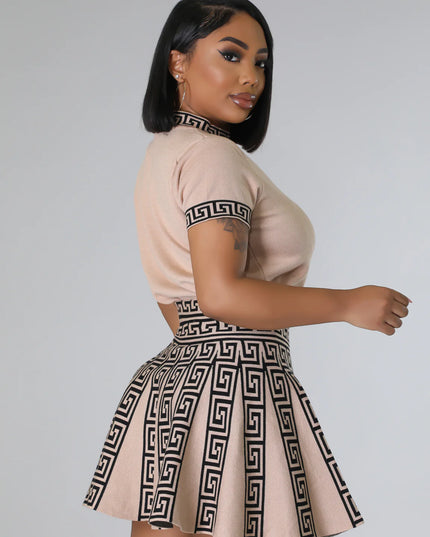 Class N Sass Skirt Set