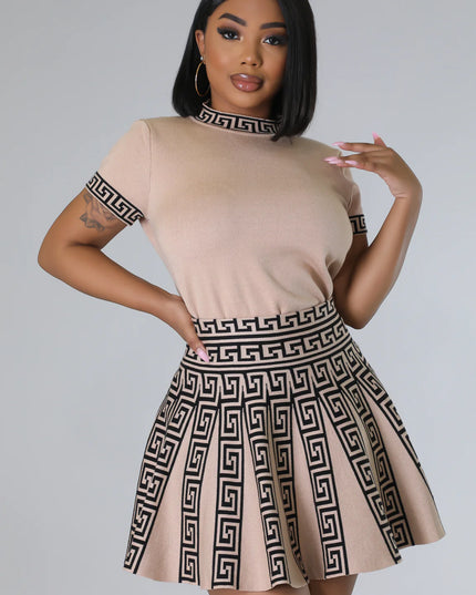 Class N Sass Skirt Set